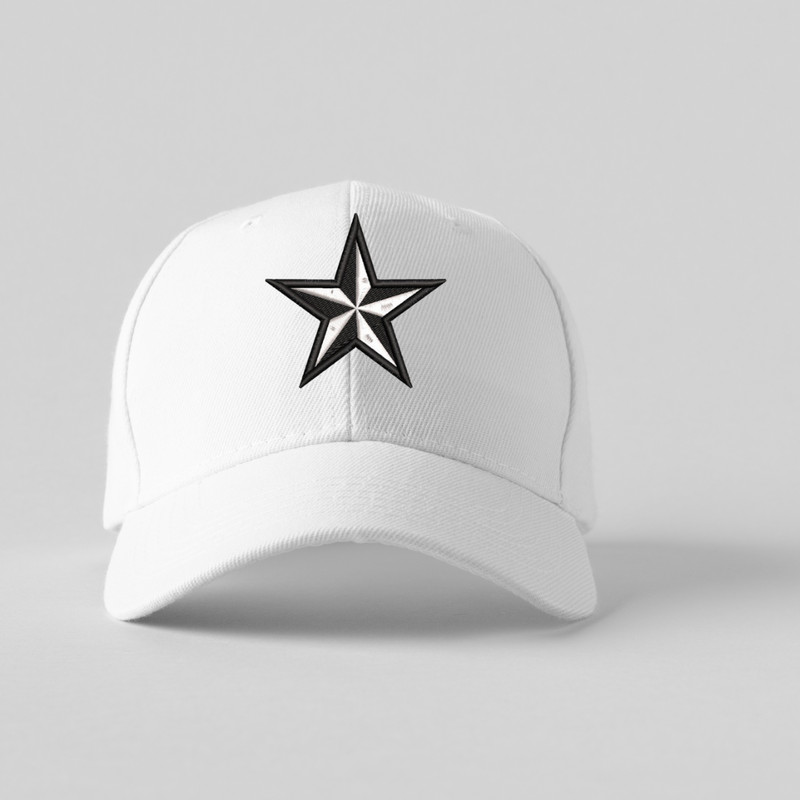 Stars Fancy Embroidery Logo Design Instant Download For Custom StarThemed Apparel 2