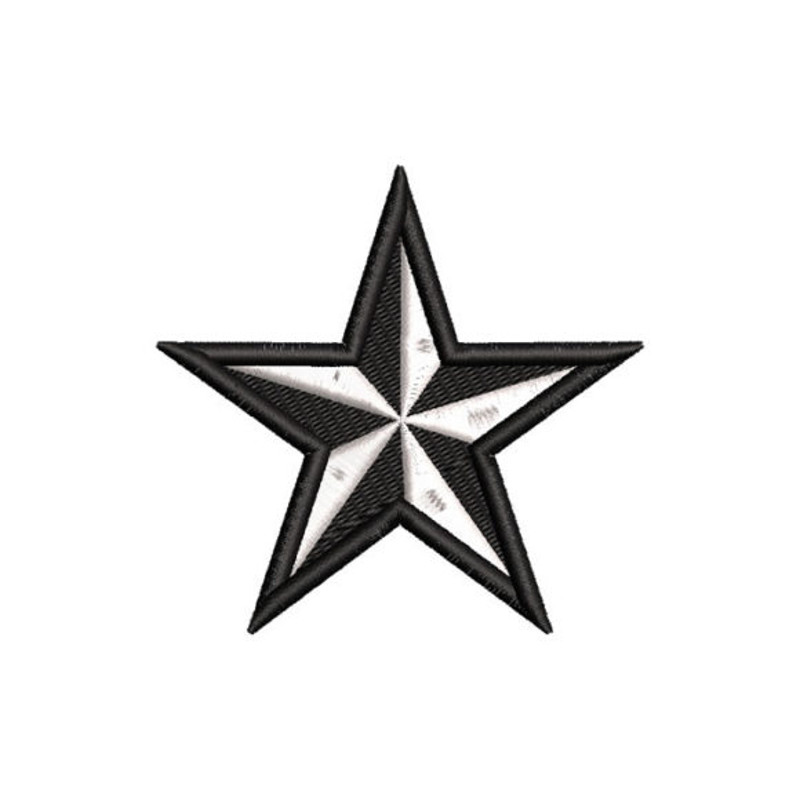 Stars Fancy Embroidery Logo Design Instant Download For Custom StarThemed Apparel 3