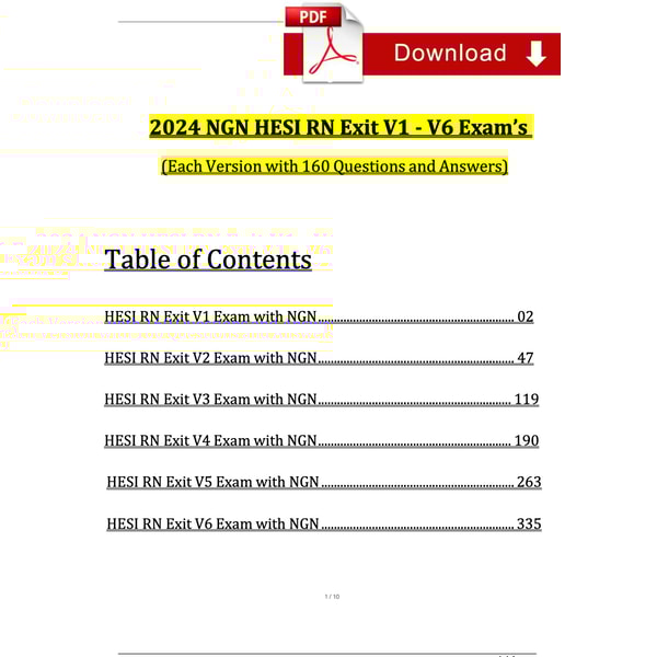 2024 NGN HESI RN Exit Exam V1 V2 V3 V4 V5 V6 Inspire Uplift 2024-ngn-hesi-rn-exit-exam-v1-v2-v3-v4-v5-v6-inspire-uplift