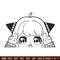 Anya cute Embroidery Design, Spy x family Embroidery, Embroidery File, Anime Embroidery, Anime shirt, Digital download.jpg