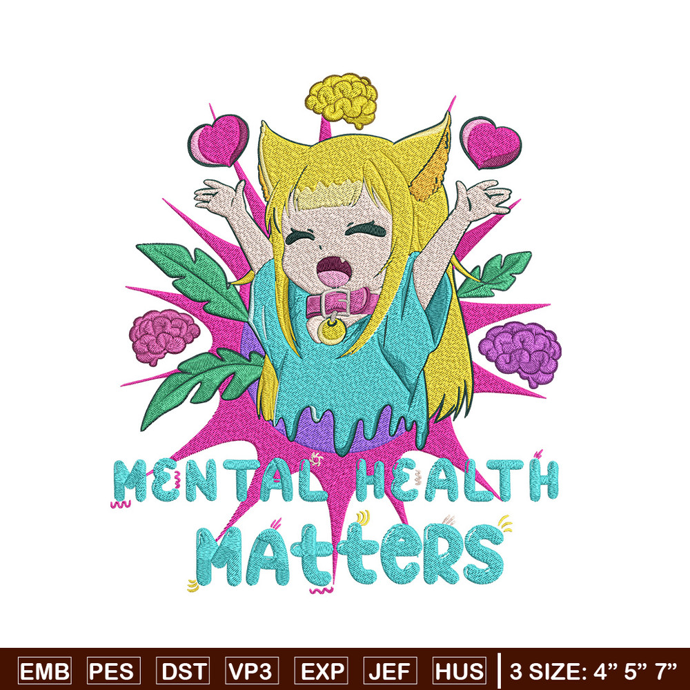 Cat girl cute Embroidery Design, Manga Embroidery, Embroidery File, Anime Embroidery, Anime shirt, Digital download.jpg