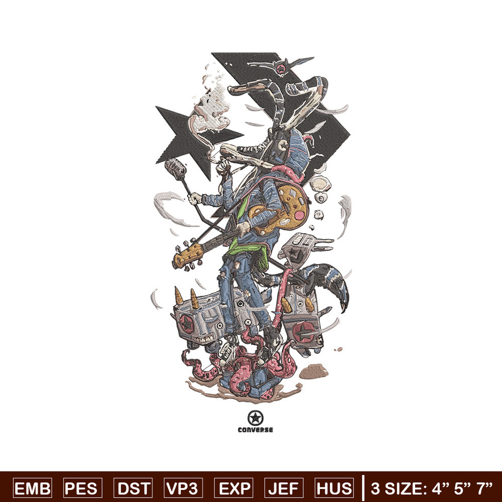 Converse logo Embroidery Design, Converse Embroidery, Embroidery File, Anime Embroidery, Anime shirt, Digital download.jpg