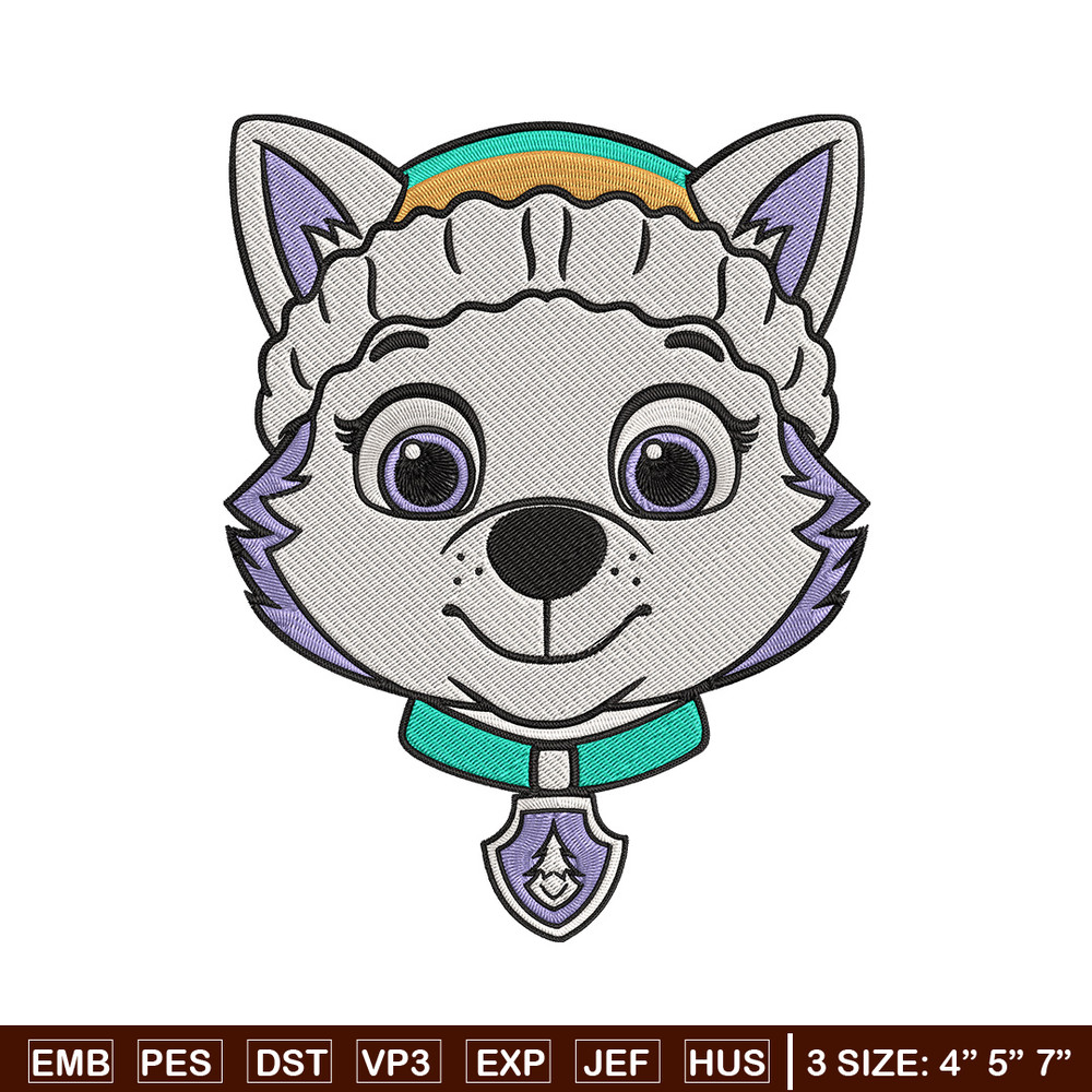 Everest Dog Embroidery Design, Paw Patrol Embroidery, Embroidery File,Anime Embroidery, Anime shirt,Digital download.jpg