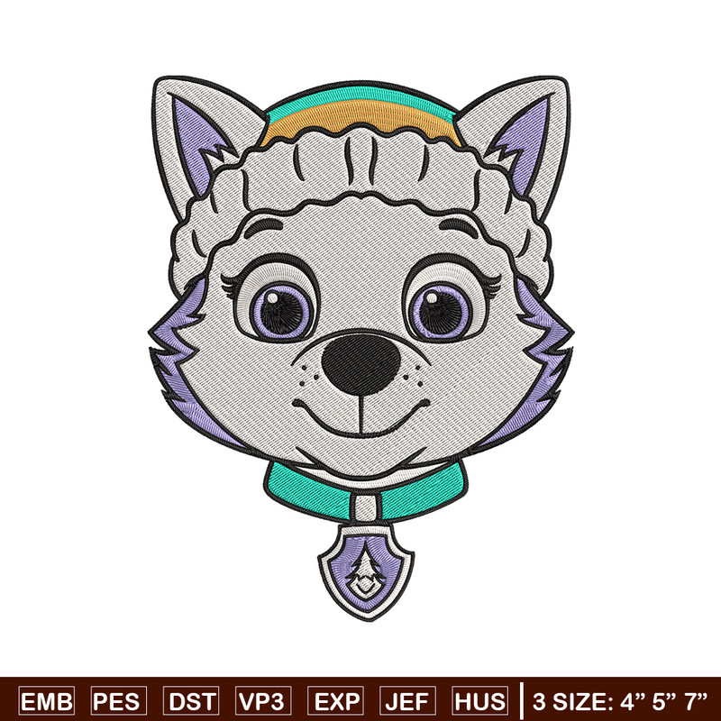 Everest Dog Embroidery Design, Paw Patrol Embroidery, Embroidery File,Anime Embroidery, Anime shirt,Digital download.jpg