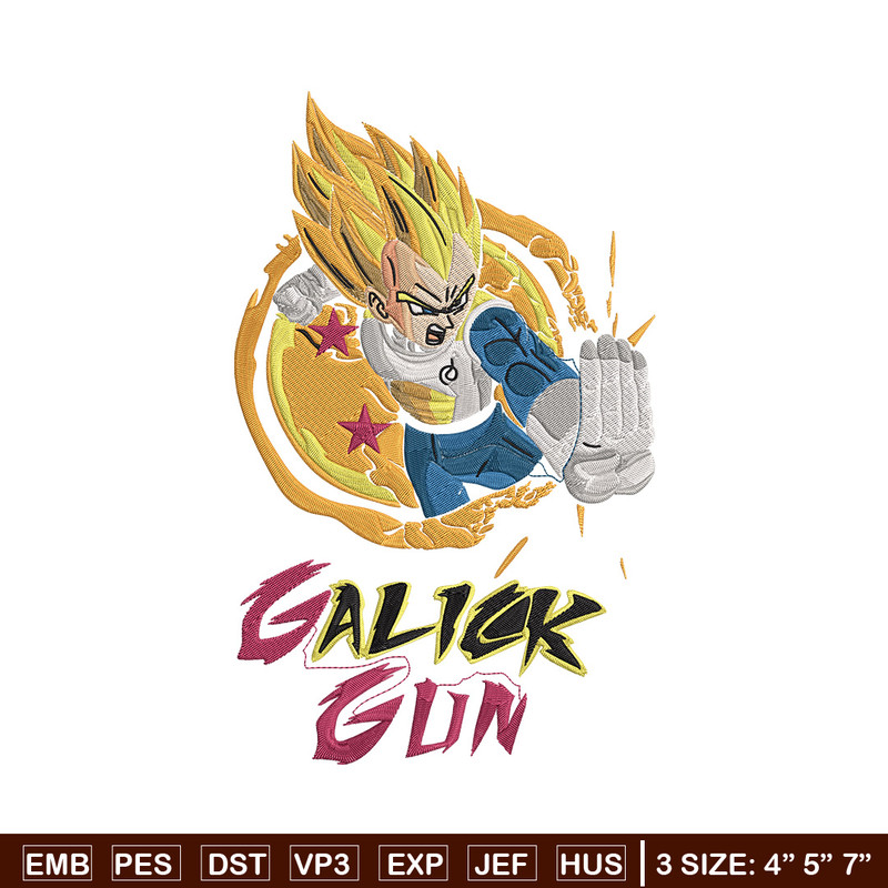 Galick gun Embroidery Design, Dragonball Embroidery, Embroidery File, Anime Embroidery, Anime shirt, Digital download.jpg