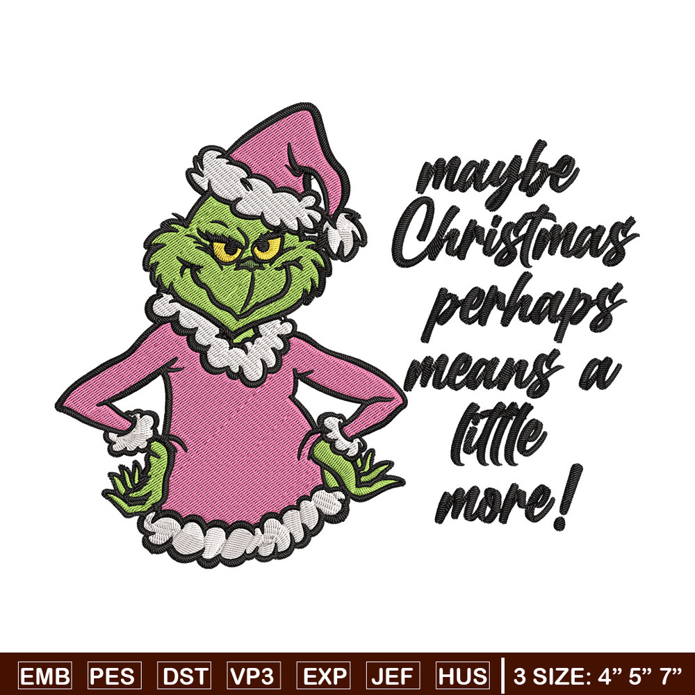 Grinch chrismas Embroidery Design, Grinch Embroidery, Embroidery File, Chrismas Embroidery, Anime shirt,Digital download.jpg