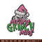 Grinchmas Embroidery Design, Grinch Embroidery, Embroidery File, Chrismas Embroidery, Anime shirt, Digital download..jpg