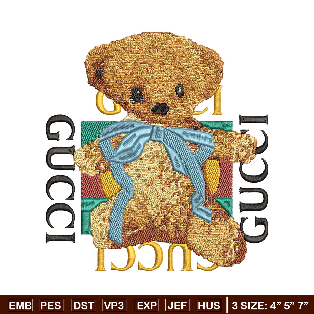 Gucci x bear Embroidery Design, Gucci Embroidery, Embroidery File, Anime Embroidery, Anime shirt, Digital download.jpg