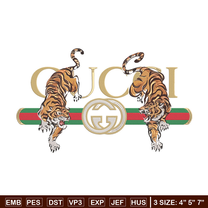 Gucci x Tiger Embroidery Design, Gucci Embroidery, Embroidery File, Anime Embroidery, Anime shirt, Digital download.jpg