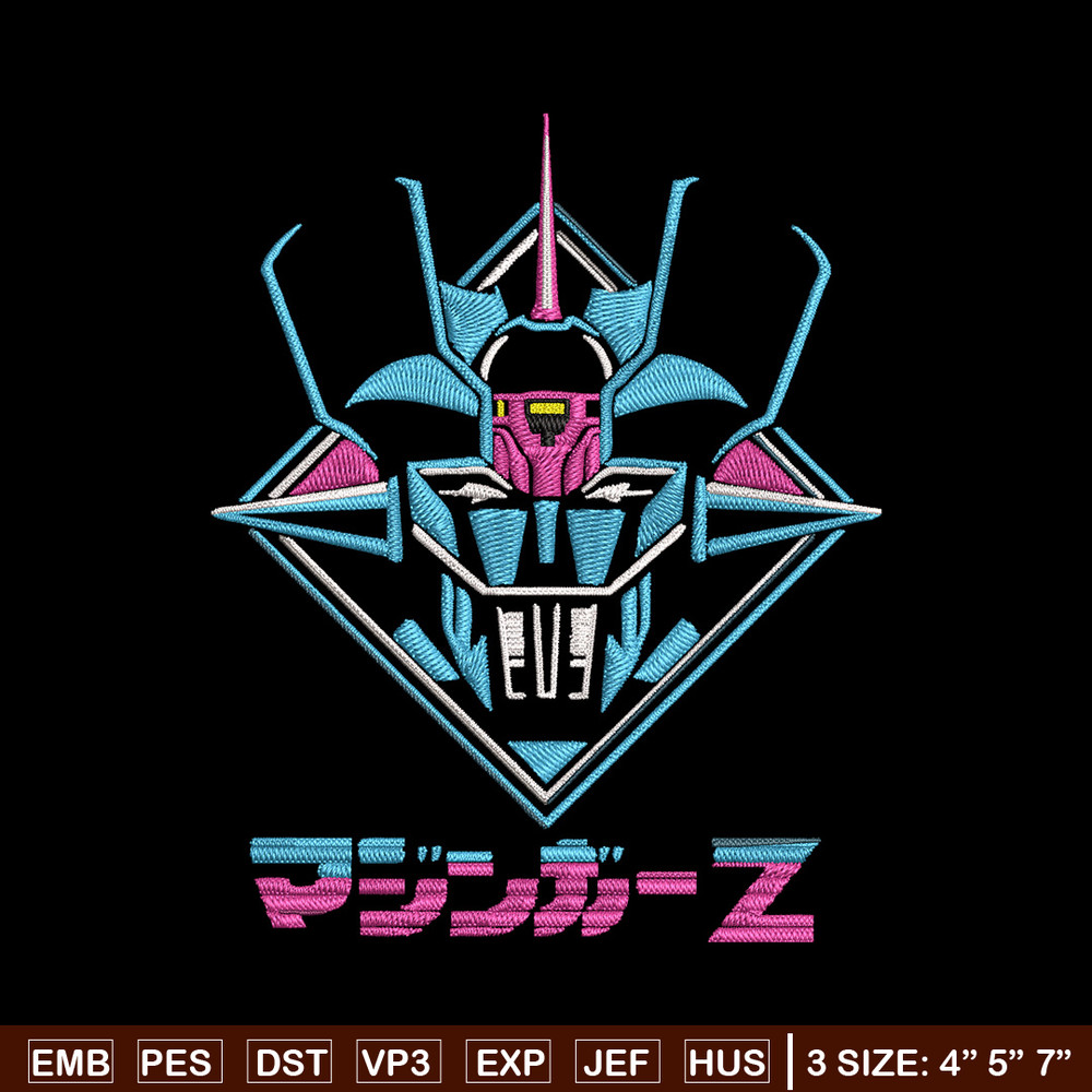 Gundam logo Embroidery Design, Gundam Embroidery, Embroidery File, Anime Embroidery, Anime shirt, Digital download.jpg