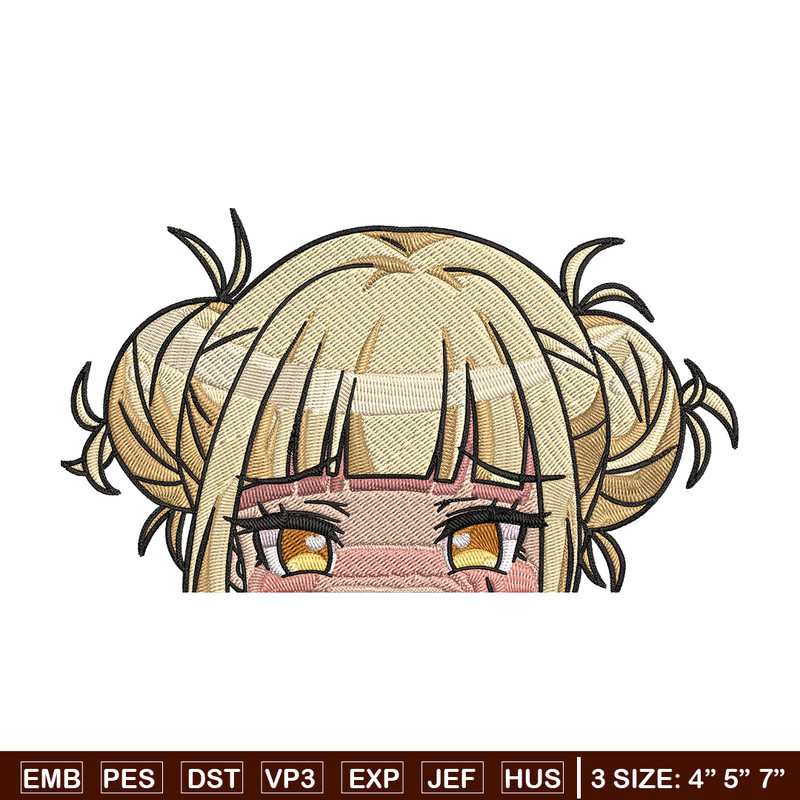 Himiko Peeker Embroidery Design, Mha Embroidery, Embroidery File, Anime Embroidery,Anime shirt, Digital download.jpg