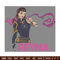 Reyna poster Embroidery Design, Valorant Embroidery, Embroidery File, Anime Embroidery, Anime shirt, Digital download.jpg
