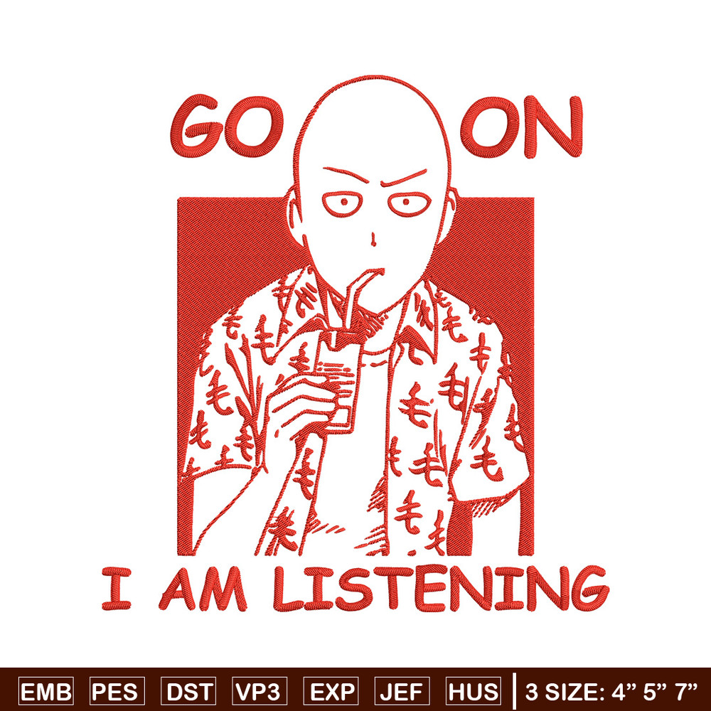 Saitama box Embroidery Design, One punch man Embroidery, Embroidery File, Anime Embroidery,Anime shirt,Digital download.jpg