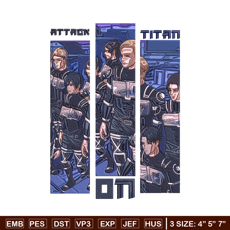 Sentinel Force Embroidery Design, Aot Embroidery, Embroidery File, Anime Embroidery, Anime shirt, Digital download.jpg