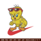 Tweety nike Embroidery Design, Tweety Embroidery, Embroidery File, Nike Embroidery, Anime shirt, Digital download.jpg