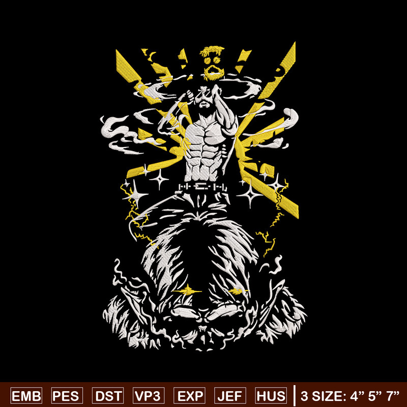 Zeke Yeager Embroidery Design, Aot Embroidery, Embroidery File, Anime Embroidery, Anime shirt, Digital download..jpg