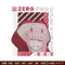 Zero two Embroidery Design, Darling in the fran Embroidery,Embroidery File,Anime Embroidery,Anime shirt,Digital download.jpg