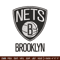 Brooklyn Nets logo embroidery design,NBA embroidery,Sport embroidery, Logo sport embroidery, Embroidery design..jpg