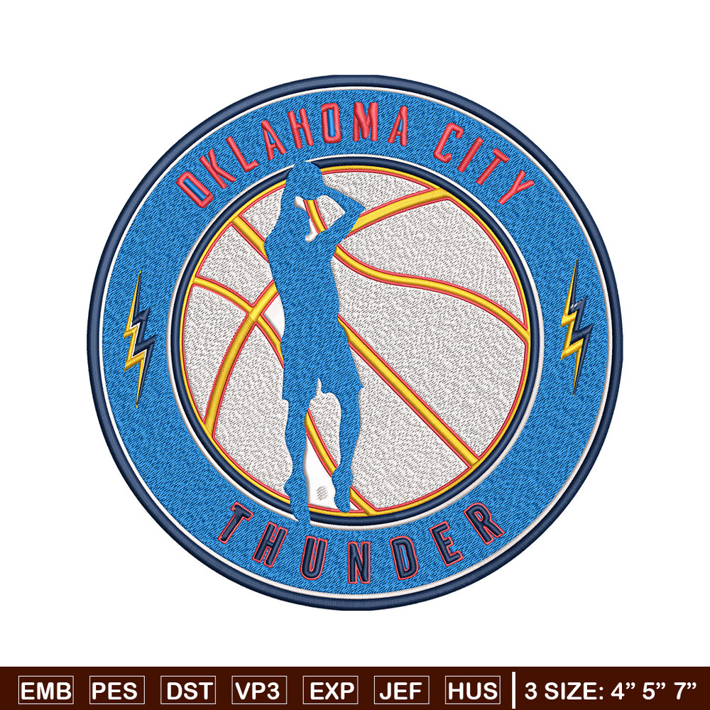 Oklahoma Thunder design embroidery design, NBA embroidery, Sport embroidery, Embroidery design, Logo sport embroidery..jpg