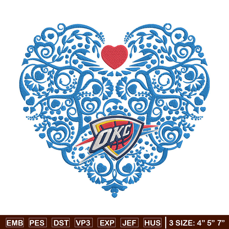 Oklahoma Thunder heart embroidery design, NBA embroidery, Sport embroidery, Embroidery design, Logo sport embroidery.jpg