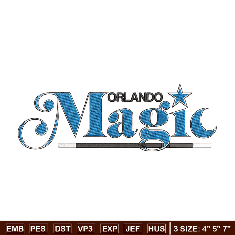 Orlando Magic logo embroidery design, NBA embroidery, Sport embroidery, Embroidery design, Logo sport embroidery..jpg