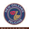 Orleans Pelicans logo embroidery design,NBA embroidery, Sport embroidery, Logo sport embroidery, Embroidery design..jpg