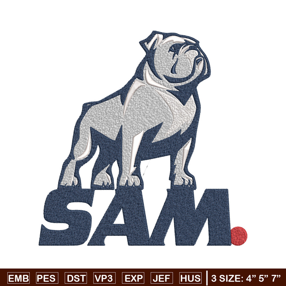 Samford University embroidery design, College embroidery, Sport embroidery, logo sport embroidery, Embroidery design.jpg