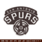 San Antonio Spurs logo embroidery design, NBA embroidery, Embroidery design, Logo sport embroidery, Sport embroidery.jpg