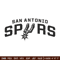 San Antonio Spurs Logo embroidery design, NBA embroidery, Sport embroidery, Embroidery design, Logo sport embroidery..jpg