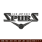 San Antonio Spurs logo embroidery design, NBA embroidery,Embroidery design, Logo sport embroidery, Sport embroidery.jpg