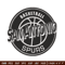 San Antonio Spurs logo embroidery design, NBA embroidery,Embroidery design,Logo sport embroidery, Sport embroidery.jpg