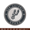 San Antonio Spurs logo embroidery design,NBA embroidery,Embroidery design, Logo sport embroidery, Sport embroidery.jpg