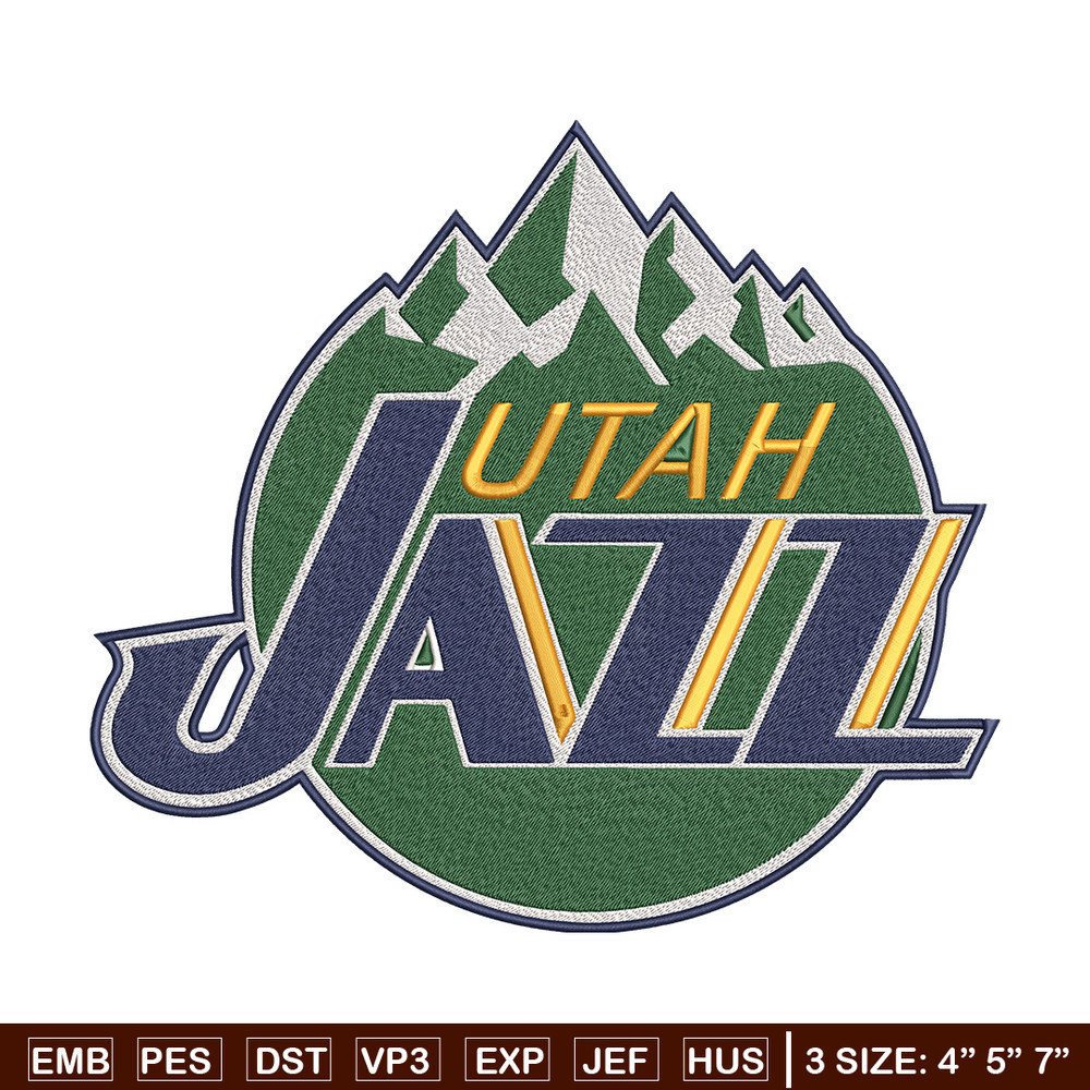 Utah Jazz logo embroidery design, NBA embroidery, Sport embroidery, Embroidery design,Logo sport embroidery..jpg