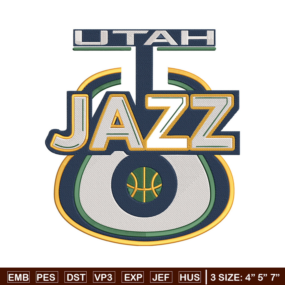 Utah Jazz logo embroidery design, NBA embroidery,Sport embroidery,Embroidery design, Logo sport embroidery.jpg