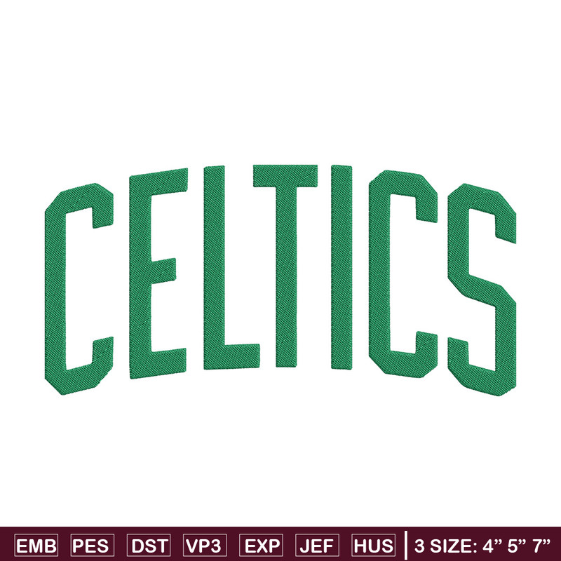 Boston Celtics logo embroidery design, NBA embroidery, Sport embroidery, Logo sport embroidery,Embroidery design.jpg