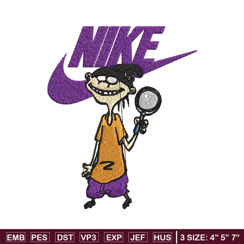 Cartoon Nike Embroidery design, Cartoon Embroidery, Nike design, Embroidery file, logo nike shirt, Instant download.jpg