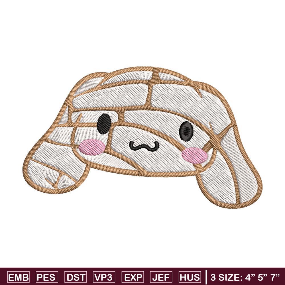Cinnamoroll Mummy Embroidery Design, Cinnamoroll cartoon Embroidery, Embroidery File, Cartoon shirt, Digital download..jpg