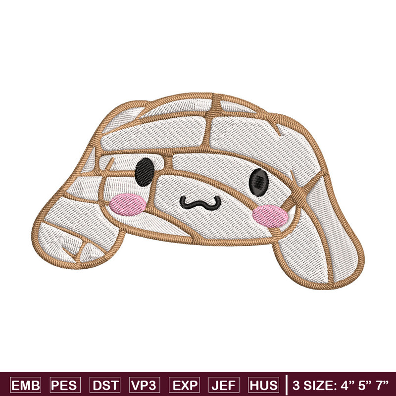 Cinnamoroll Mummy Embroidery Design, Cinnamoroll cartoon Embroidery, Embroidery File, Cartoon shirt, Digital download..jpg