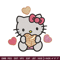 Concha Hello Kitty Embroidery Design, Hello Kitty cartoon Embroidery, Embroidery File, Cartoon shirt, Digital download..jpg