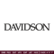 Davidson logo embroidery design, Logo embroidery, Sport embroidery, logo sport embroidery, Embroidery design.jpg
