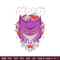 Gengar poster Embroidery Design, Pokemon Embroidery, Embroidery File, Anime Embroidery, Anime shirt, Digital download.jpg