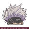 Gojo Peeker Embroidery Design, Jujutsu Embroidery, Embroidery File, Anime Embroidery, Anime shirt, Digital download..jpg