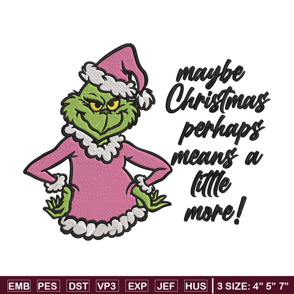 Grinch chrismas Embroidery Design, Grinch Embroidery, Embroidery File, Chrismas Embroidery, Anime shirt,Digital download.jpg