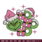 Grinch laugh embroidery design,Chrismas design, Embroidery shirt, Embroidery file, Grinch embroidery, Digital download.jpg