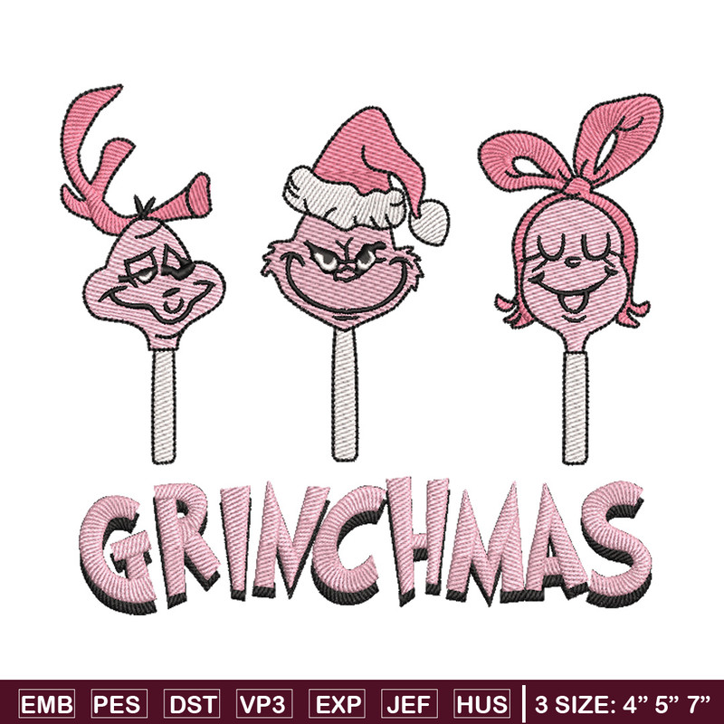 Grinchmas embroidery design, Grinch embroidery, Chrismas design, Embroidery shirt, Embroidery file, Digital download.jpg