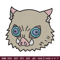 Inosuke sticker Embroidery Design, Demon slayer Embroidery, Embroidery File, Anime Embroidery, Digital download.jpg