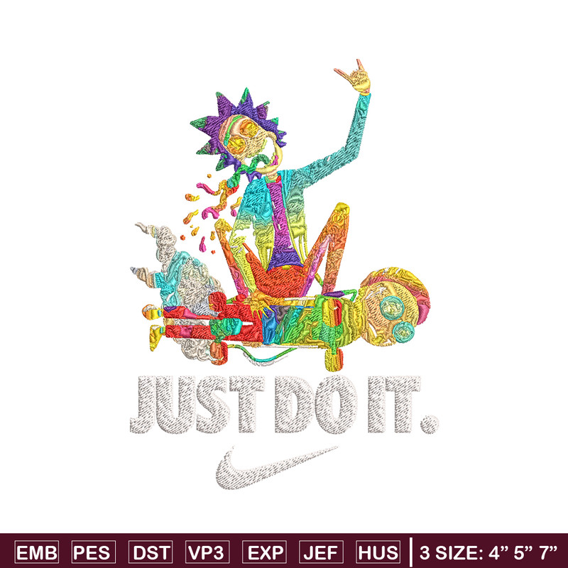 Just do it cartoon Nike Embroidery design, Cartoon Embroidery, Nike design, Embroidery file, Instant download..jpg