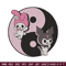 Kawaii Kuromi Embroidery Design, Hello kitty Embroidery, Embroidery File,Anime Embroidery, Anime shirt, Digital download.jpg