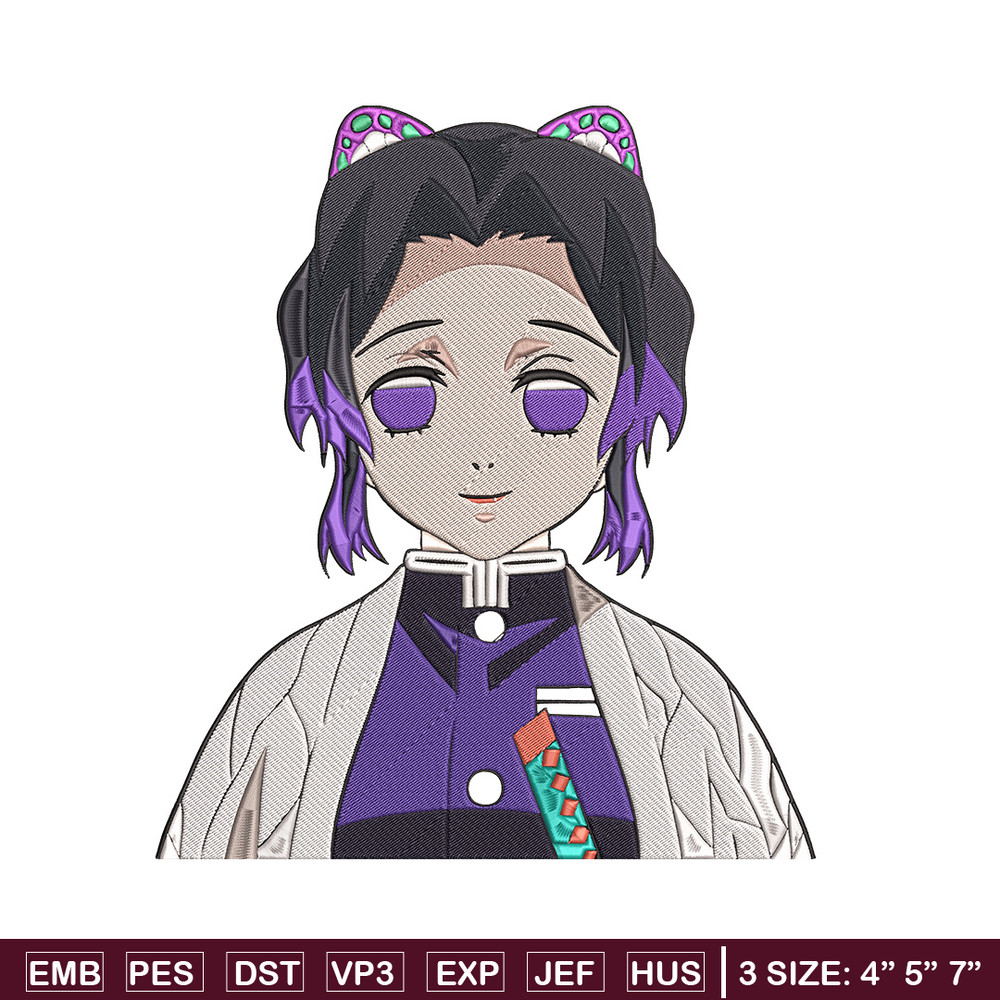 Kochou Shinobu Embroidery Design, Demon slayer Embroidery, Embroidery File,Anime Embroidery,Anime shirt,Digital download.jpg