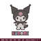 Kuromi logo Embroidery Design, Hello kitty Embroidery, Embroidery File,Anime Embroidery, Anime shirt, Digital download.jpg